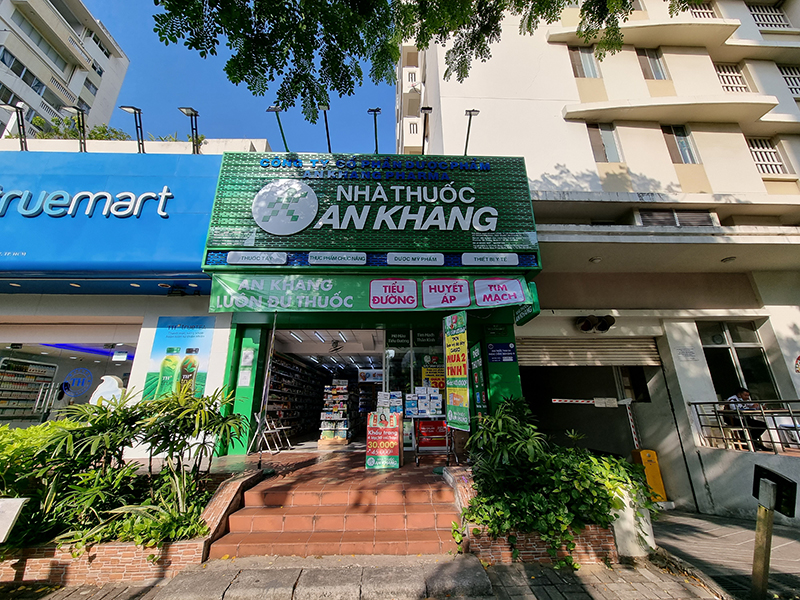 Nhà thuốc An Khang tại 52 Nguyễn Đức Cảnh, Khu phố Mỹ Khánh 3-H11-2, P. Tân Phong, Quận 7, TP. Hồ Chí Minh